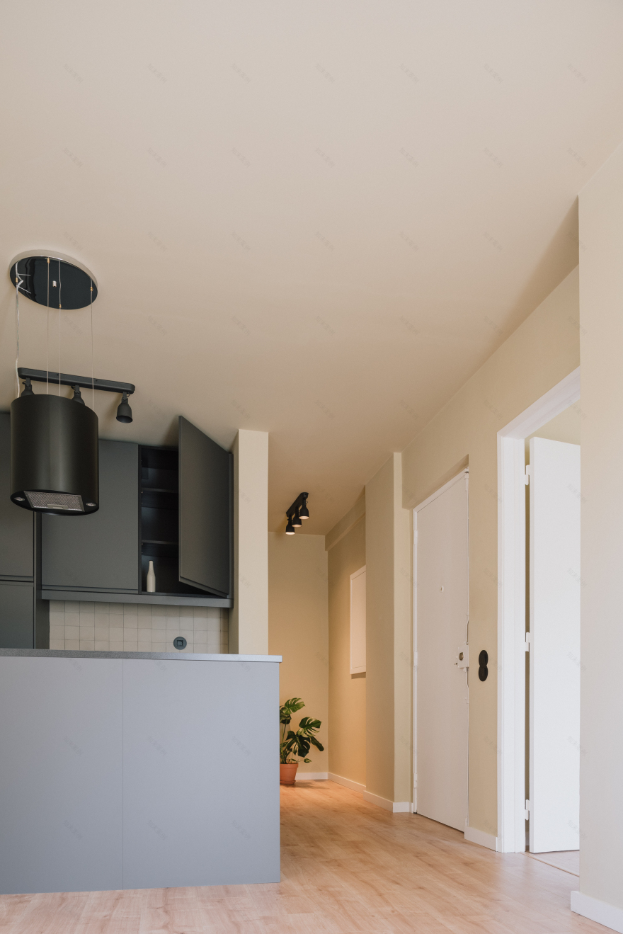 预算紧张的现代主义公寓改造-8