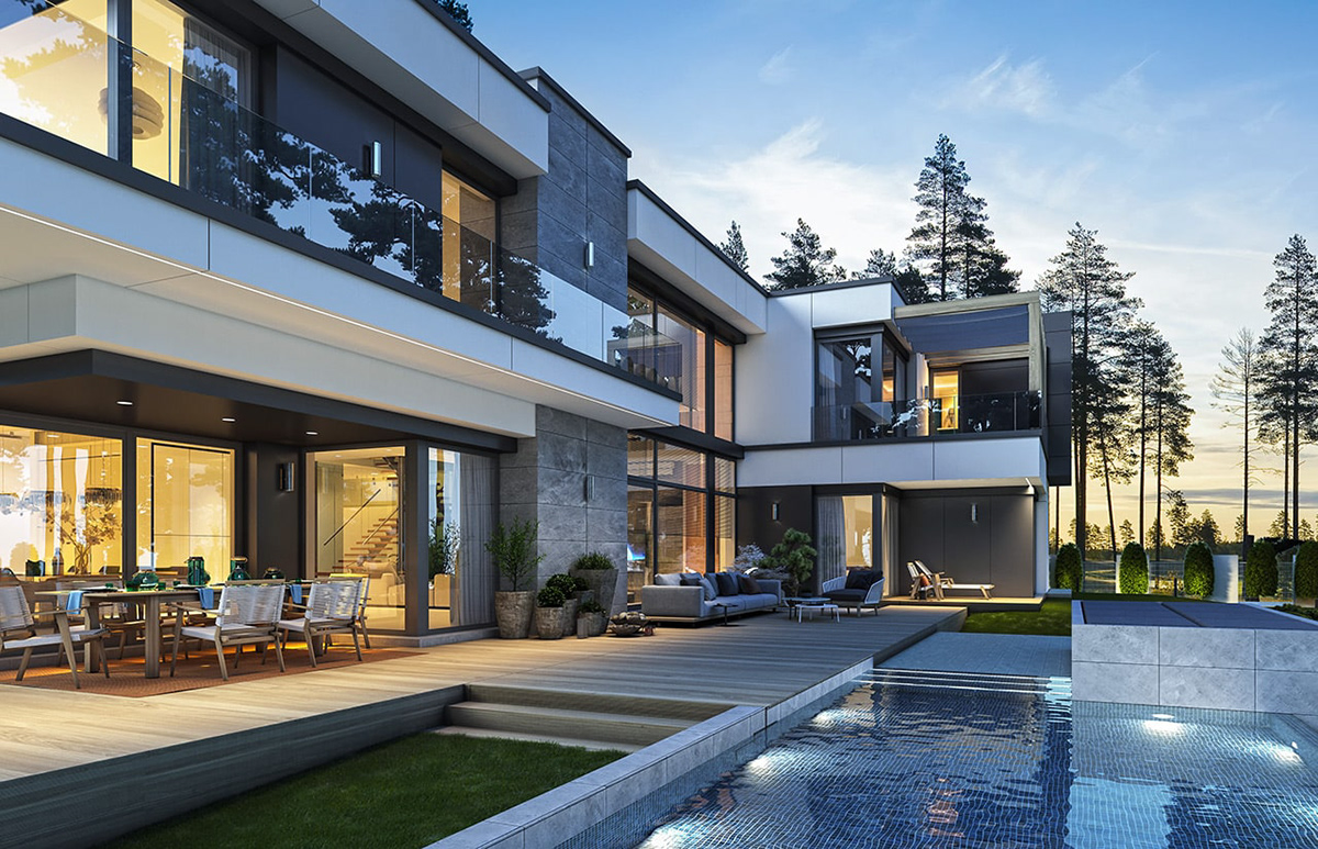 MG Projekt丨别墅建筑丨Projekt domu Rezydencja Floryda 2-2