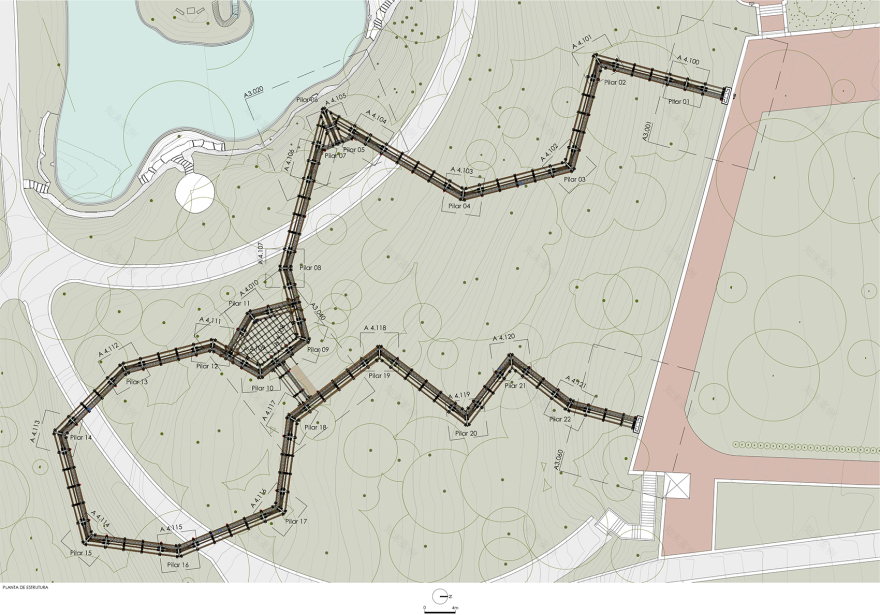 赛拉维斯公园树冠步道丨葡萄牙波尔图丨卡洛斯·卡斯塔涅拉建筑事务所-95