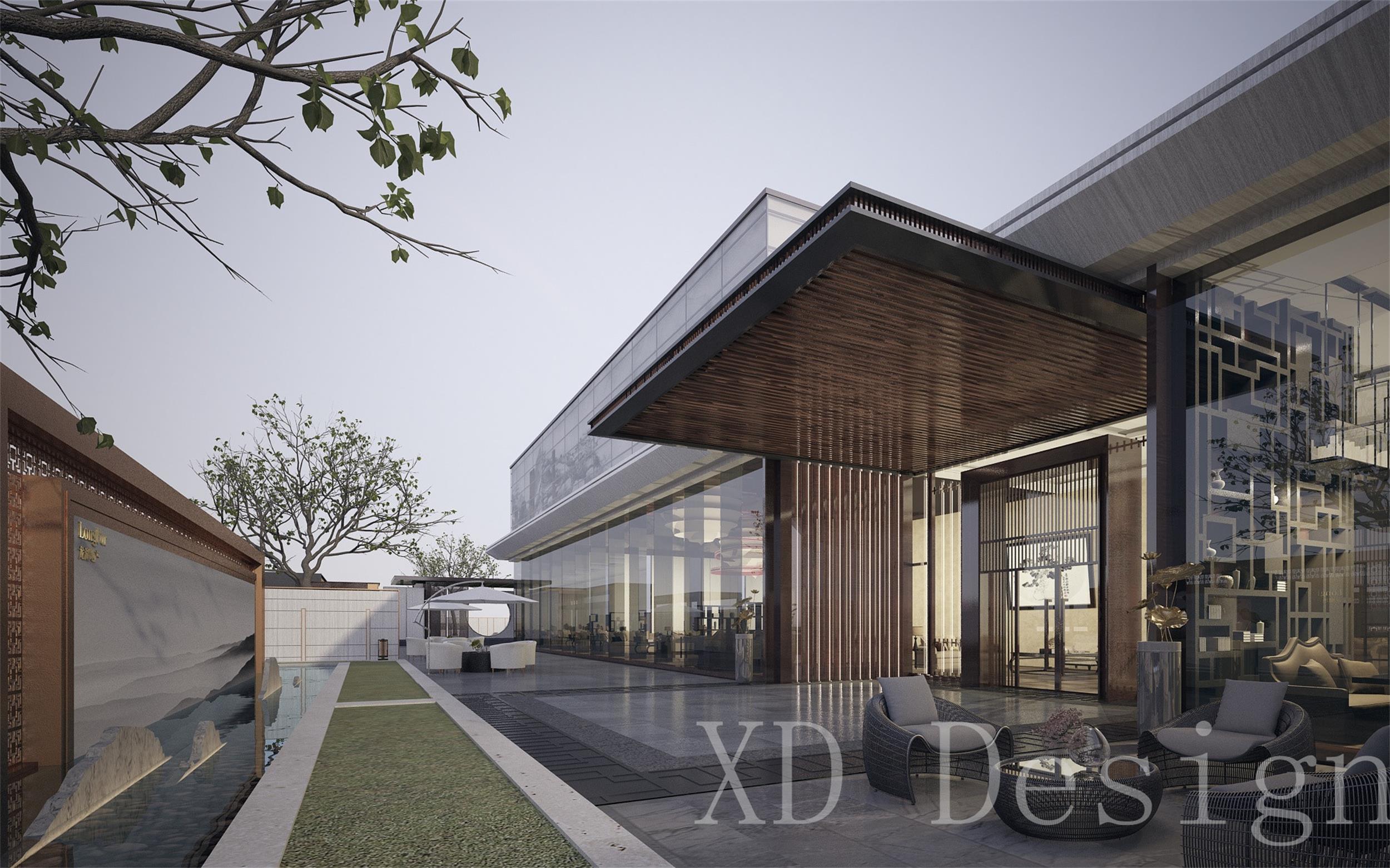 室外售楼部酒店-5