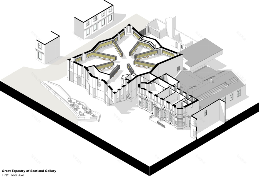 苏格兰挂毯展廊丨英国苏格兰丨Page Park Architects-64