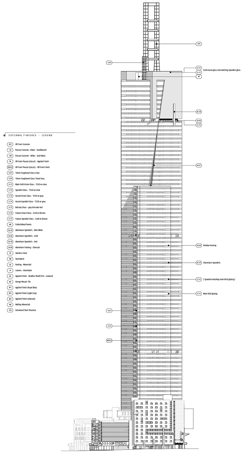 墨尔本尤里卡大厦丨澳大利亚墨尔本丨Fender Katsalidis建筑事务所-50