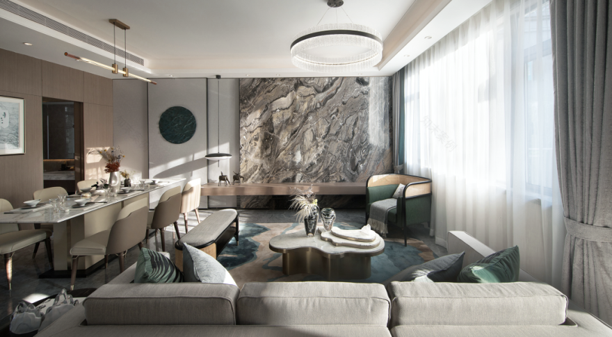 常德誉景湾叠墅样板房丨中国常德丨香港方黄(设计)集团-31