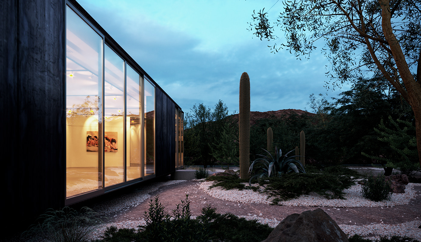 Artist studio in Arizona-2