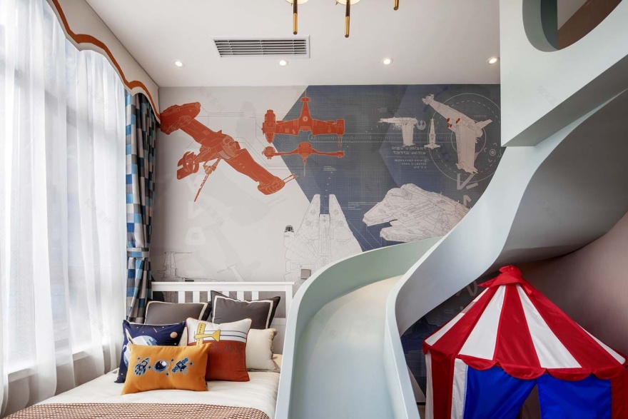 大连·金地拾贰坊和樾别墅样板间丨中国大连丨北京顺迈佳室内设计有限公司-10