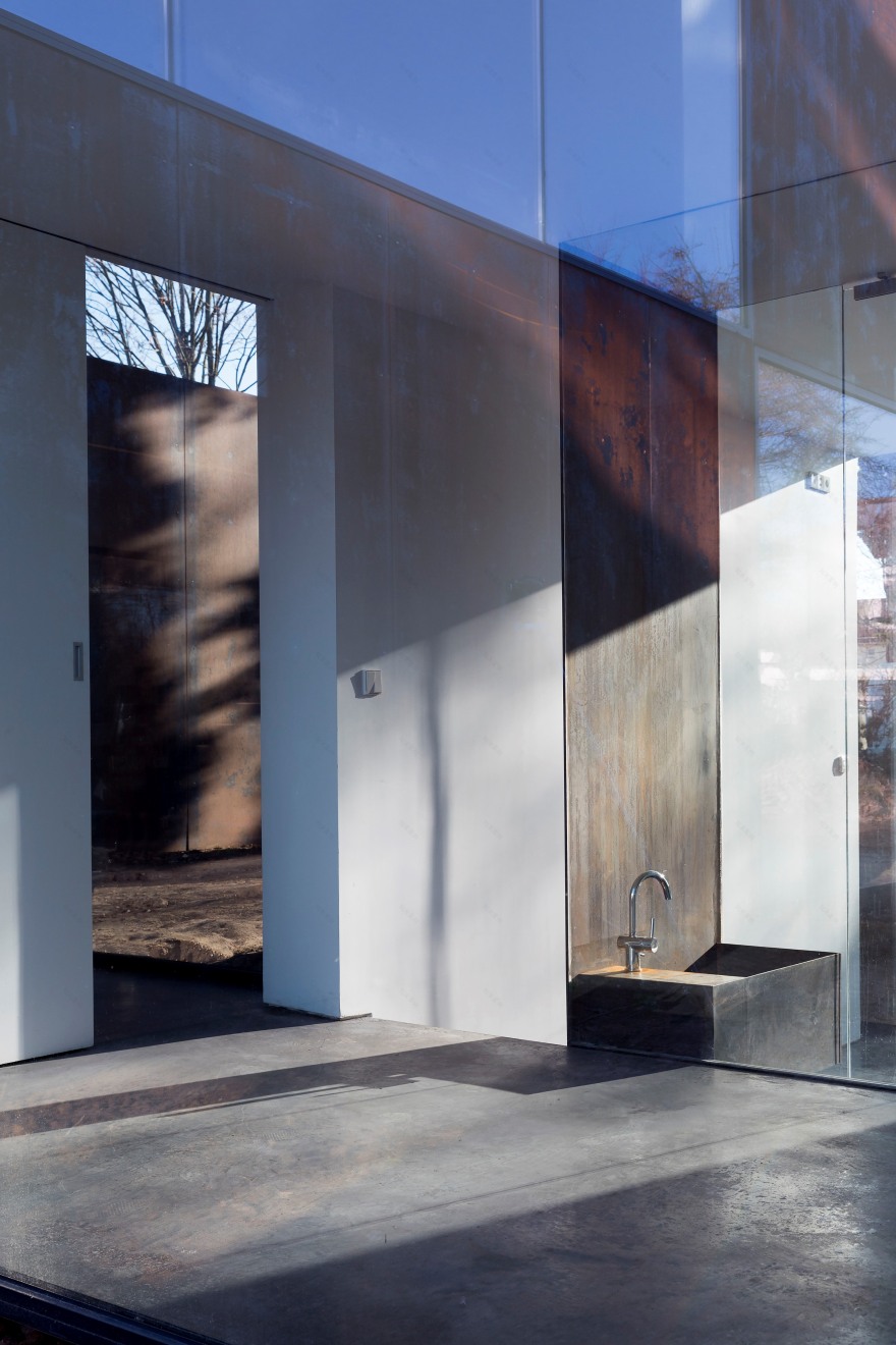 植入森林的“Quinconce”别墅,室内外和谐共生-7