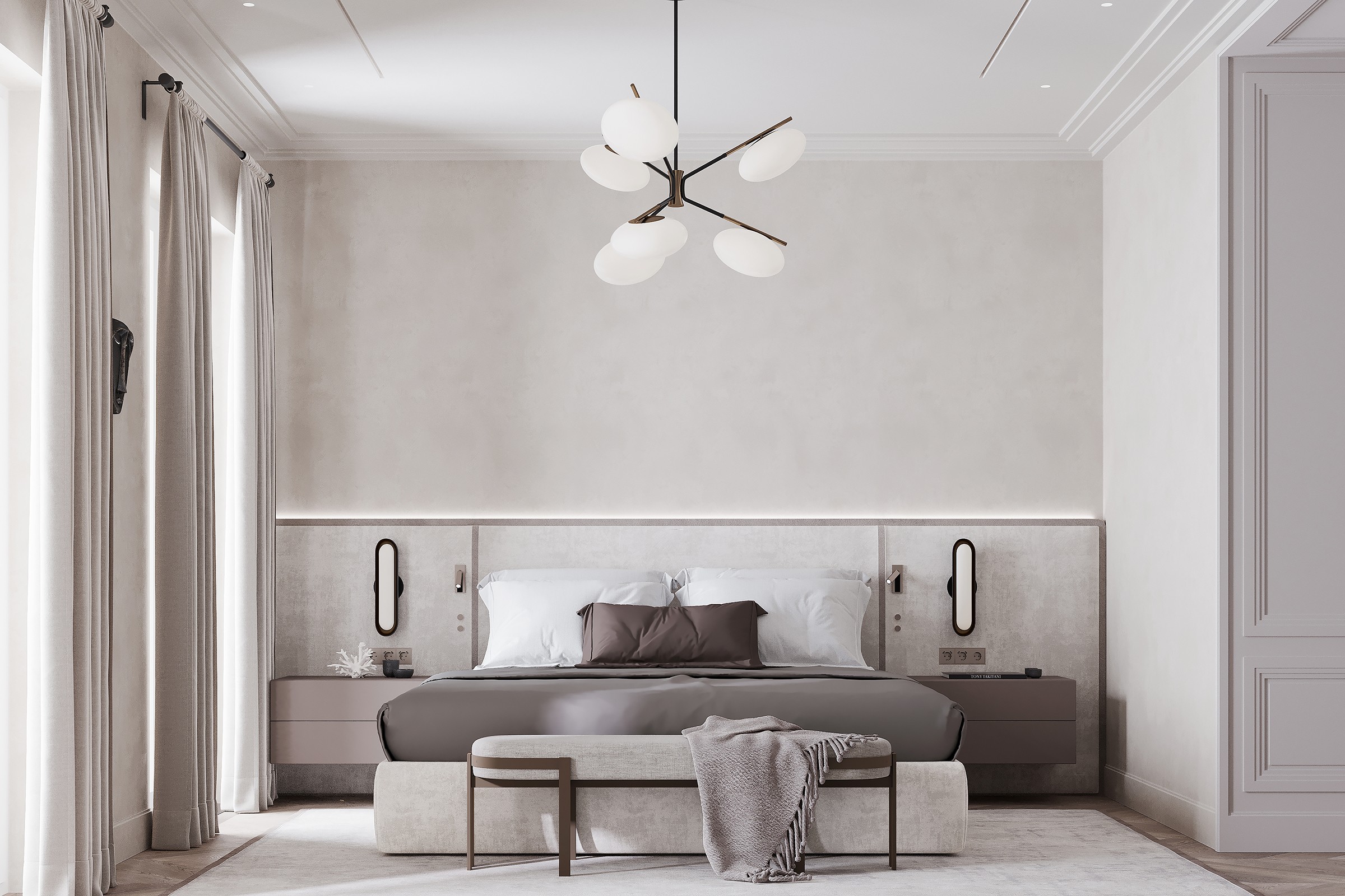 莫斯科法式极简公寓丨俄罗斯莫斯科丨ABarchitects 工作室-28