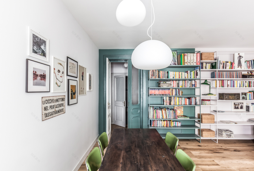 Torino 老建筑里的现代优雅——Casa Saluzzo II 室内设计-17