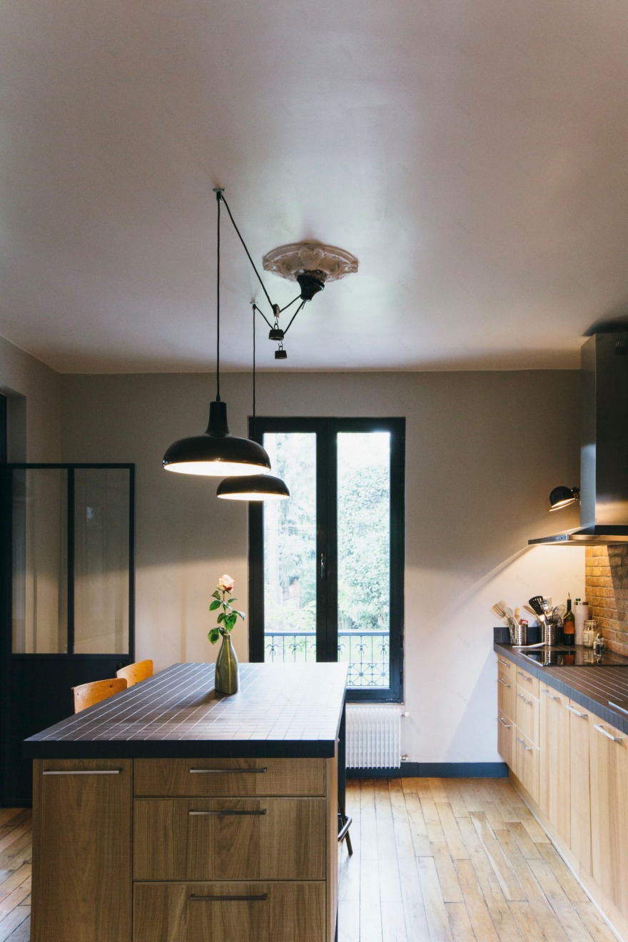 巴黎郊区百年别墅的现代重生-25