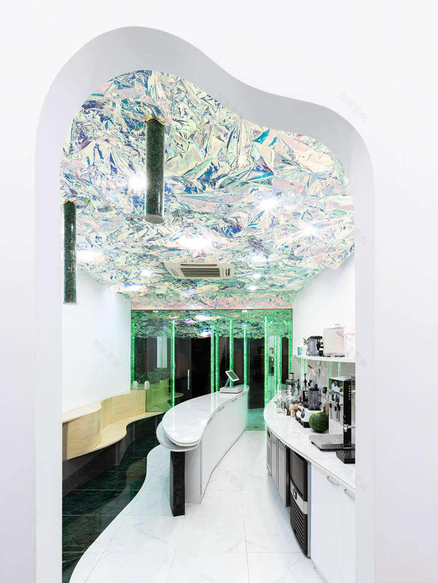 魔都迷幻森林,Mistea 茶饮店设计-40