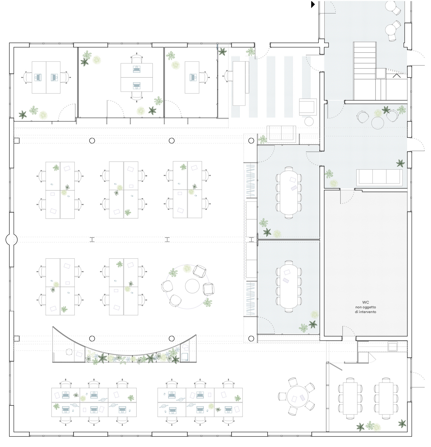 Milkman HQ · 灵动空间,绿色办公的人性化设计-37