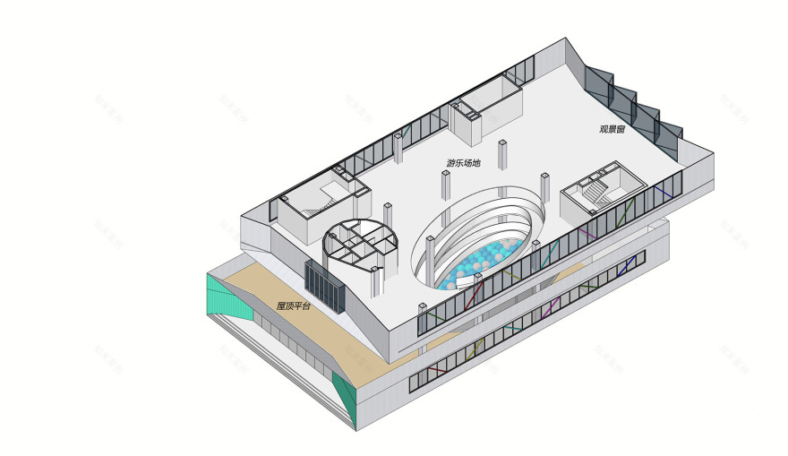 奇遇城 · 现代简约儿童乐园设计丨境和设计-80