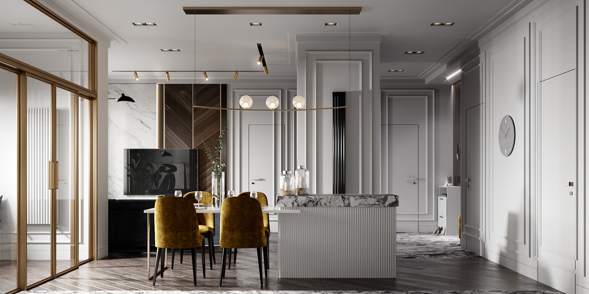 Modern Flat in Moscow|俄罗斯-1