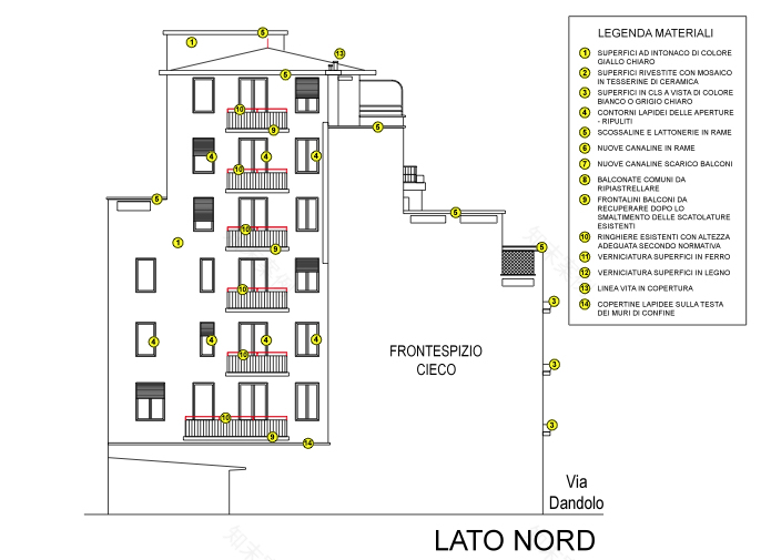 战后米兰城市更新的建筑瑰宝 | Via Dandolo 4 号办公楼-22