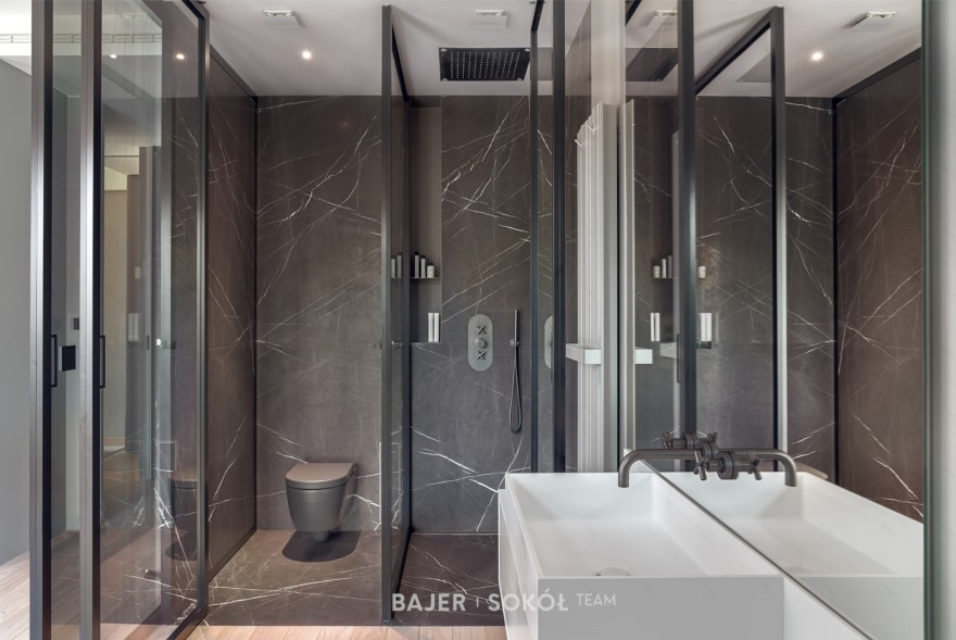 Warsaw 中心公园公寓——自然木石之美-14