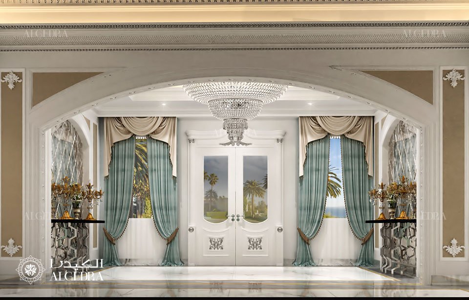 Classic style luxury villa interior design-1