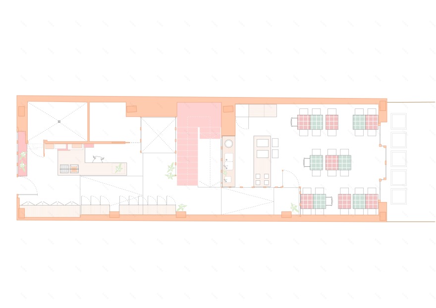 CLEMENTINA:向格拉西亚现代主义致敬的联合办公空间-41