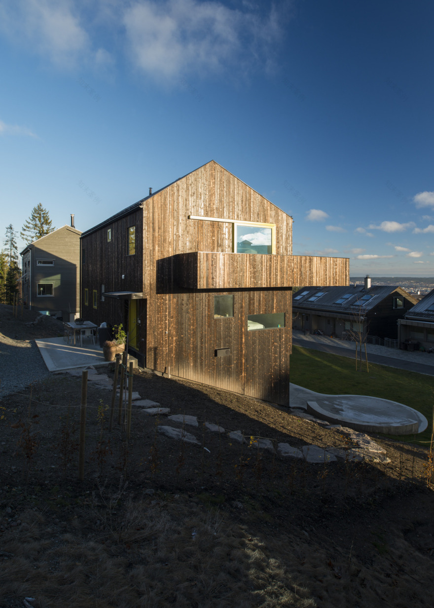 奥斯陆高地林间别墅 House Linnebo-5