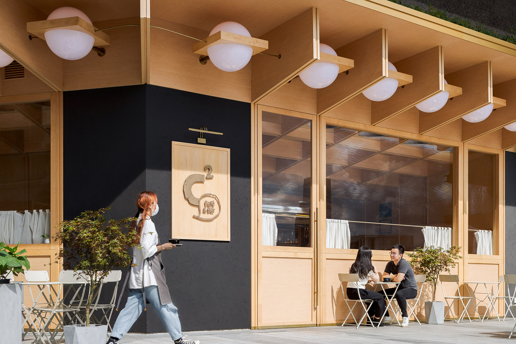 浮廊C2 Cafe &  Bar咖啡厅，深圳/专门为年轻人打造的“空中楼阁”-12