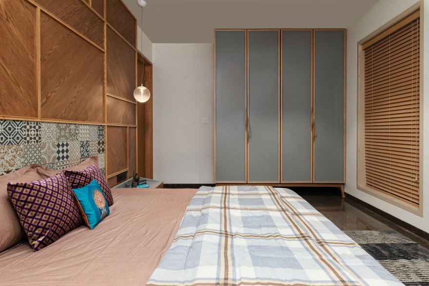 色彩点缀的简约艺术之家-12