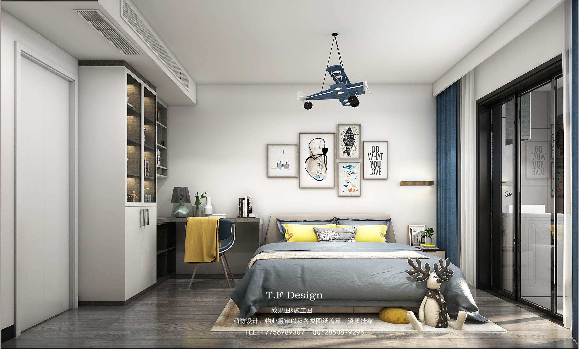 现代黑白灰小家装-0