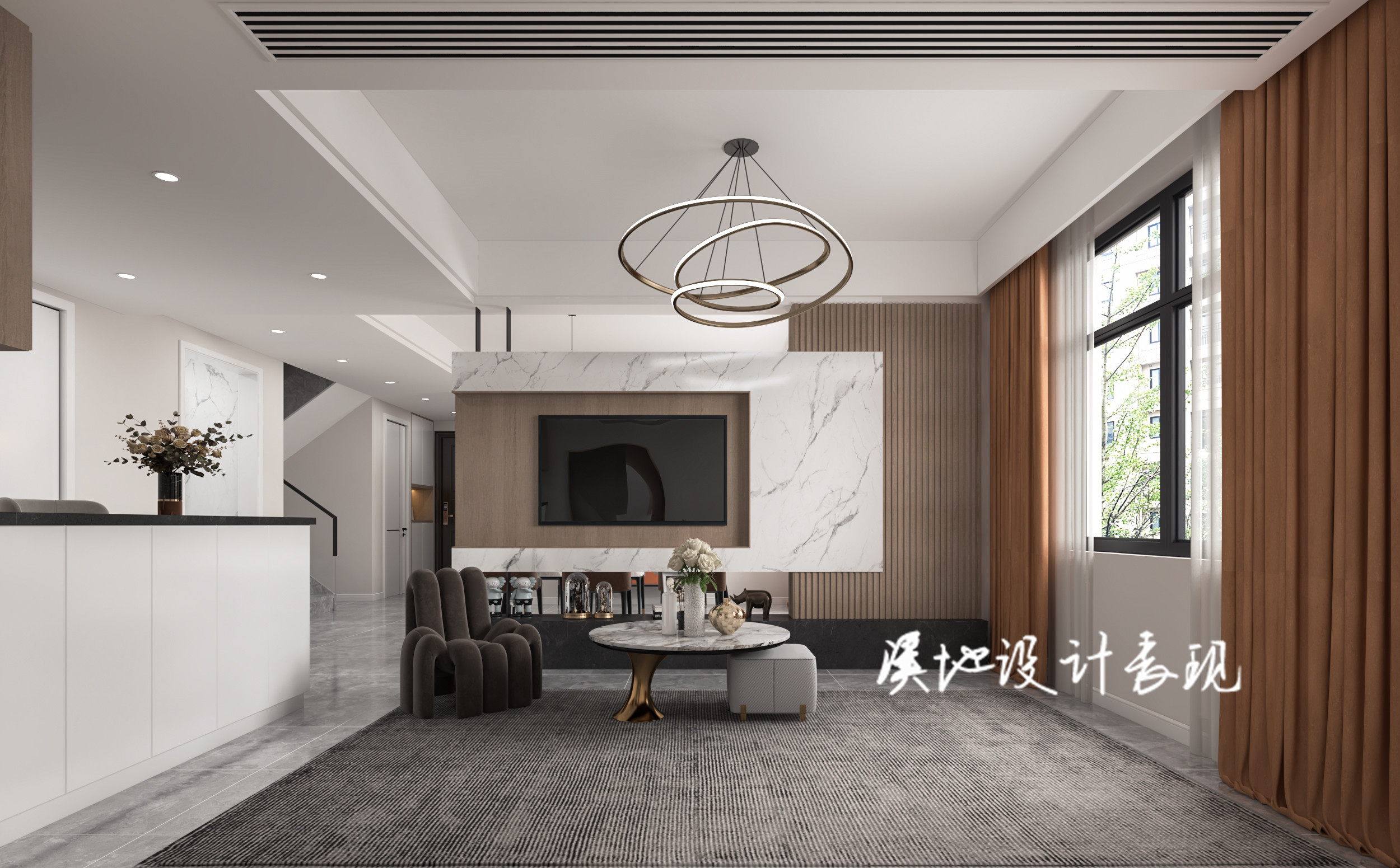 现代 轻奢家装案例-6