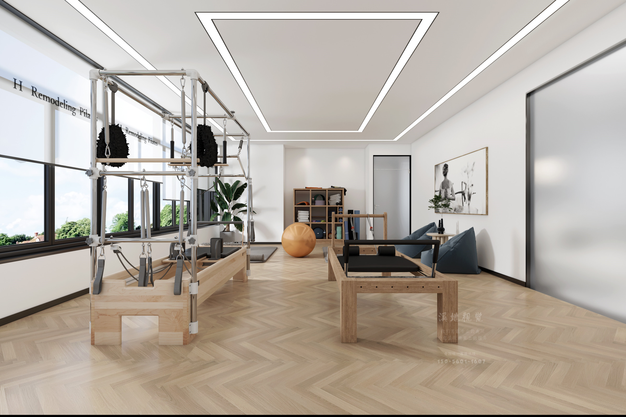 极简风瑜伽馆-0