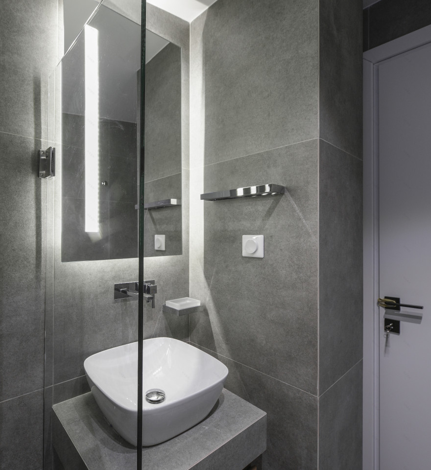 创意木石交融,MNK 设计工作室打造双层公寓空间-23