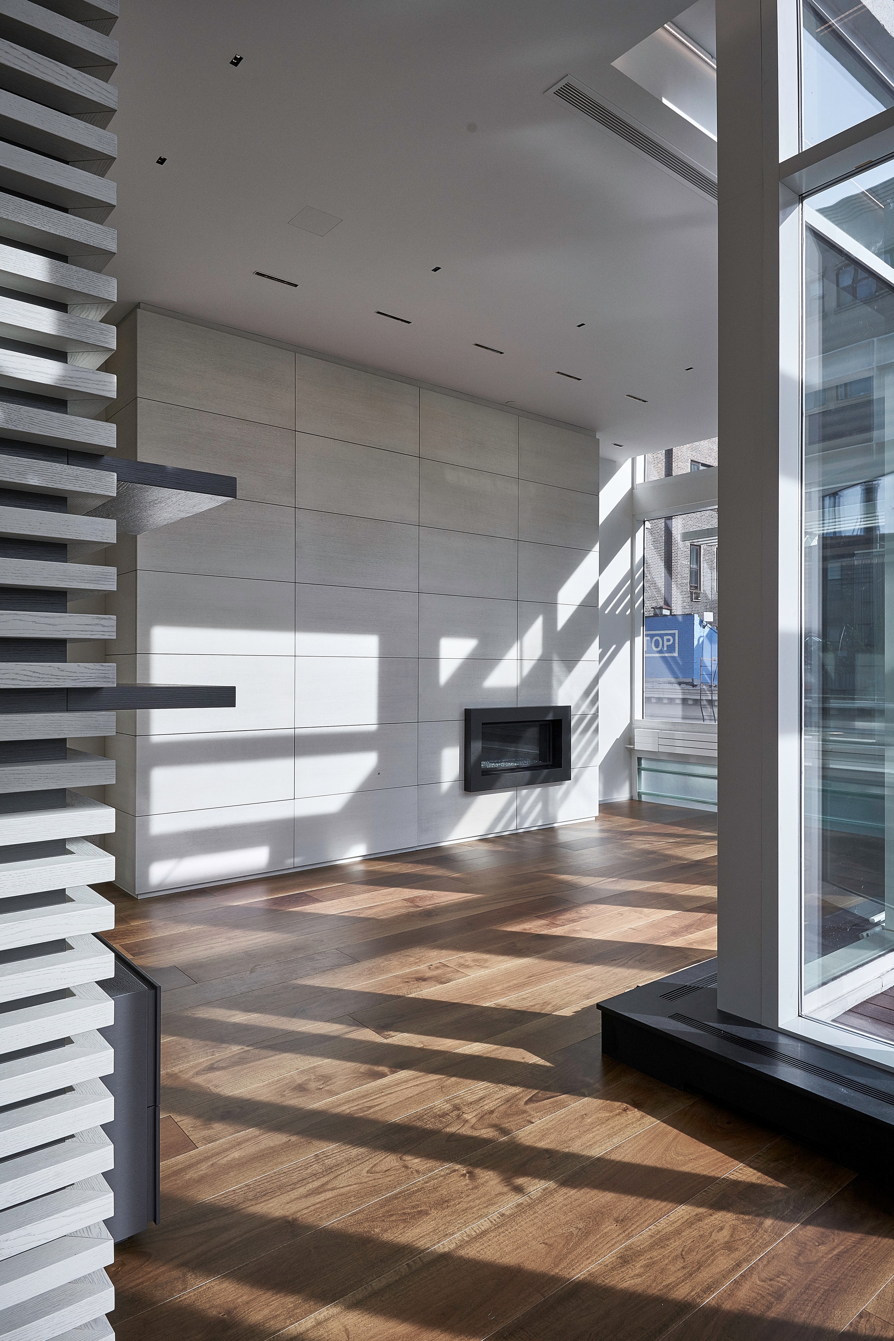 纽约 Warren Street 顶层公寓的精致室内设计-6