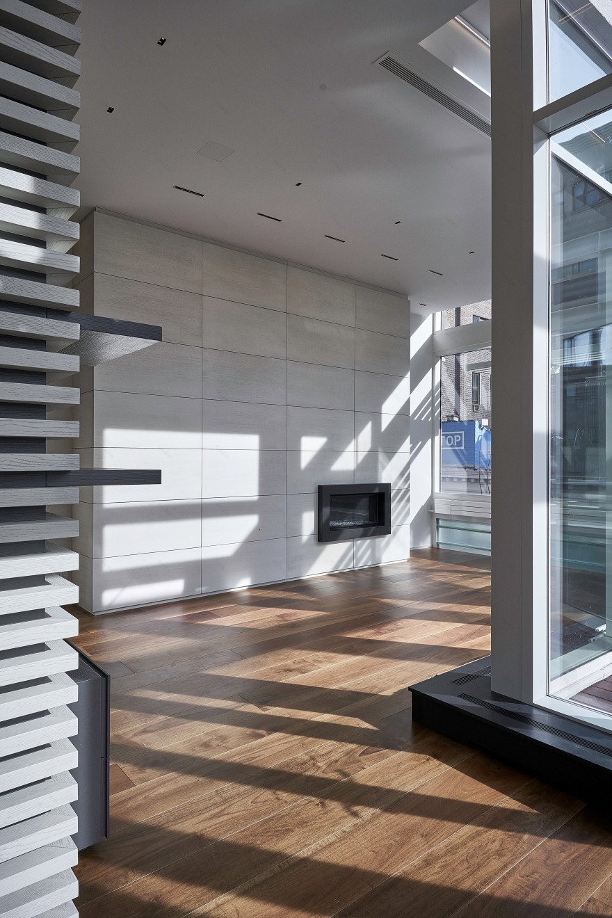 纽约 Warren Street 顶层公寓的精致室内设计-6