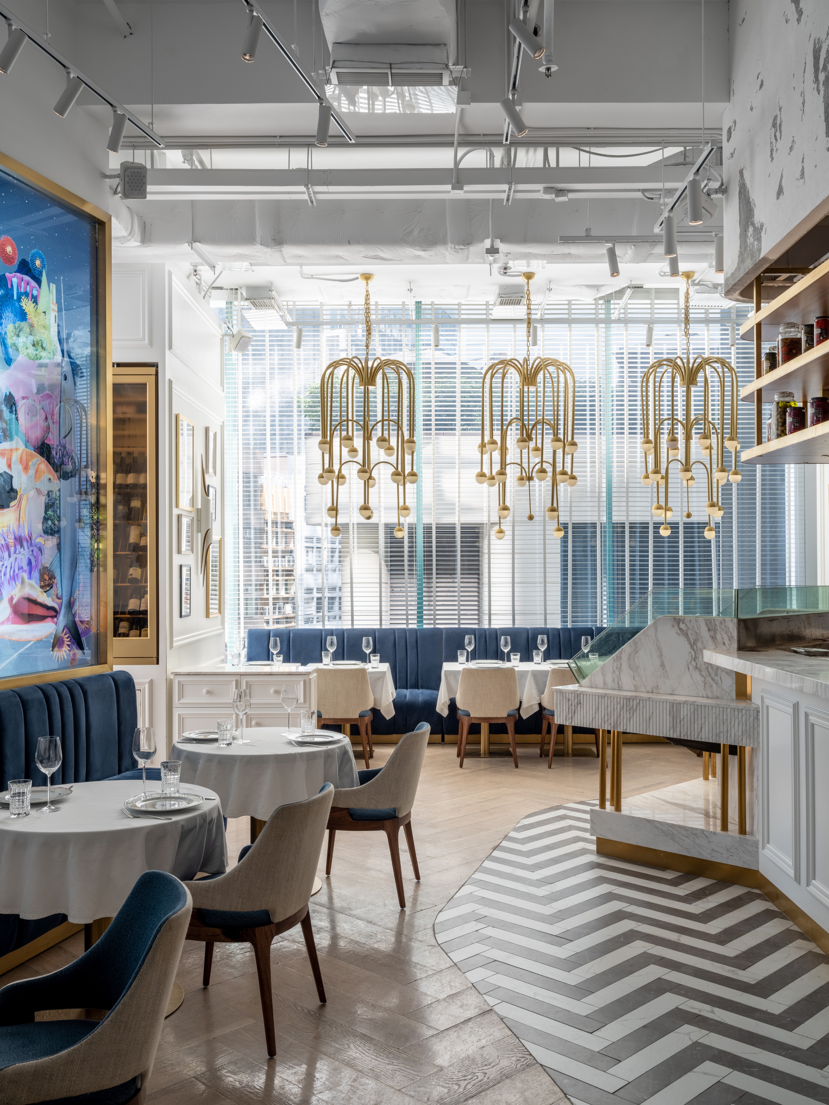 香港希腊风餐厅设计,传统与现代的完美融合-3