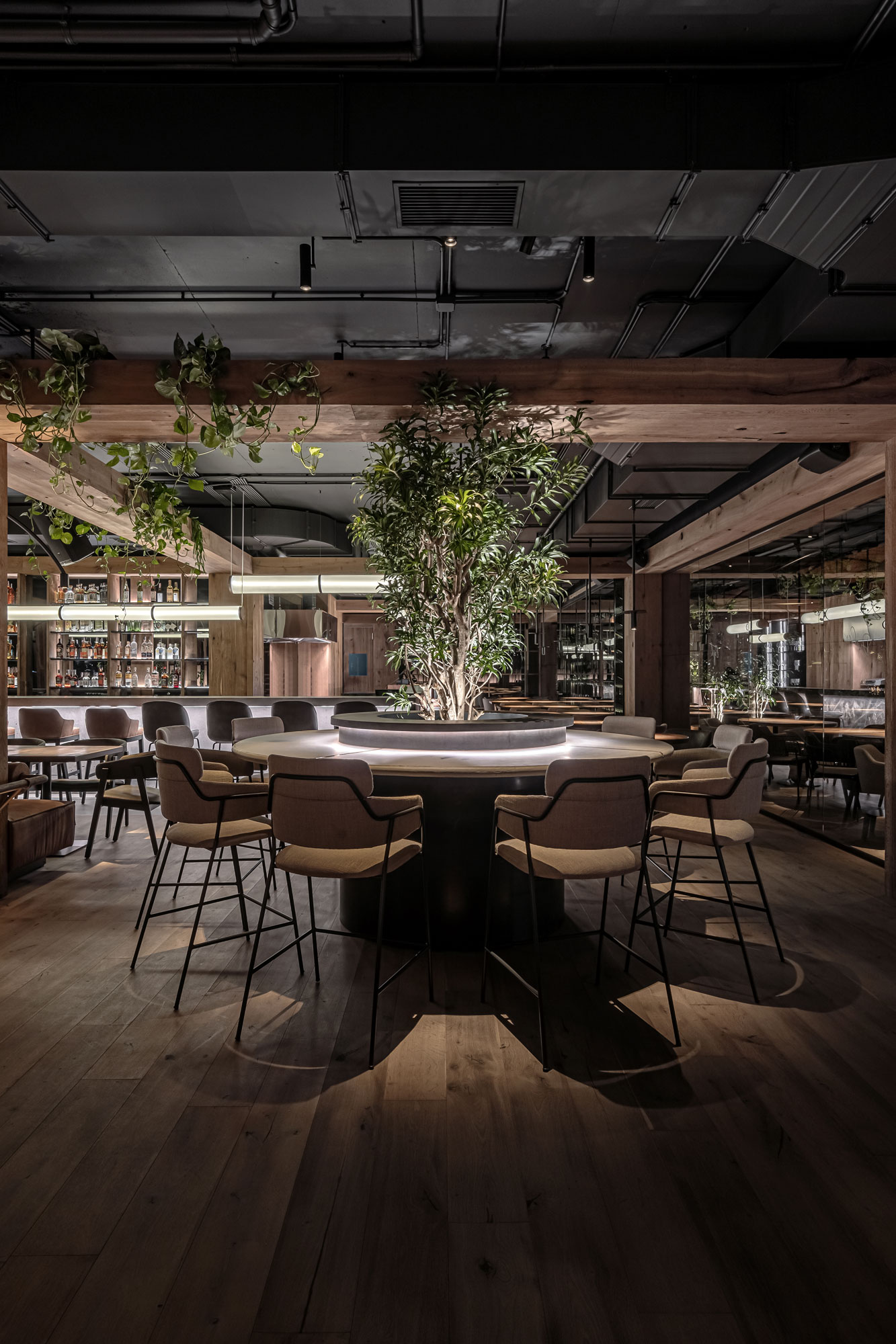 Par Bar³ 西餐厅丨YODEZEEN architects-25