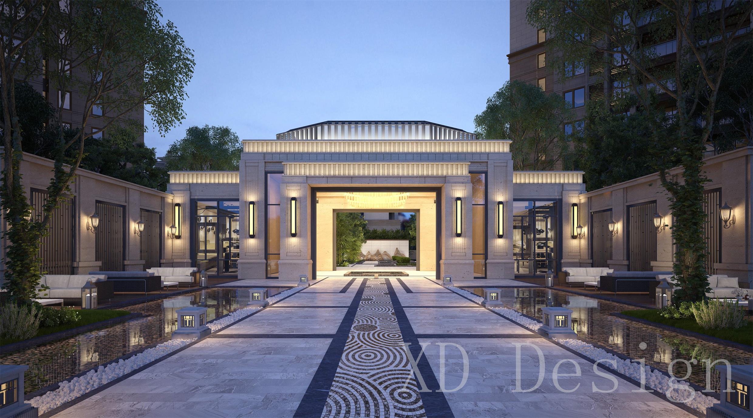 室外售楼部酒店-3