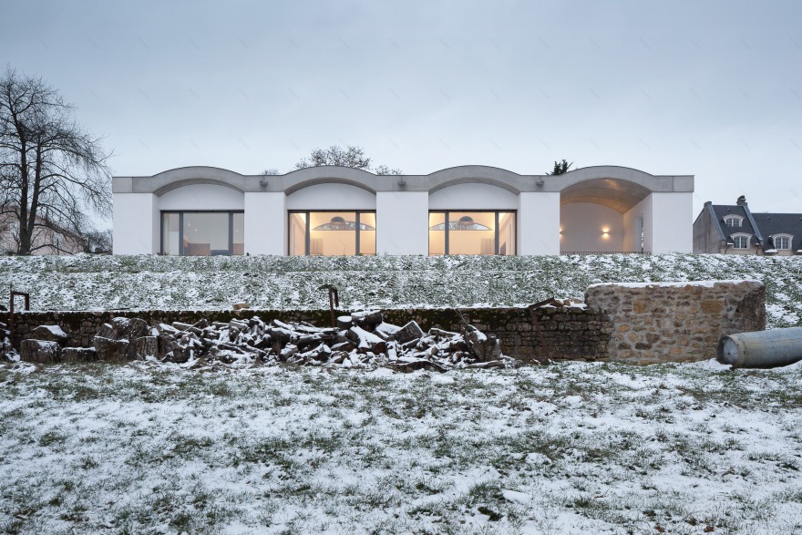 Vulcano+Gibello Architectes丨别墅建筑丨House on the Hillside-55