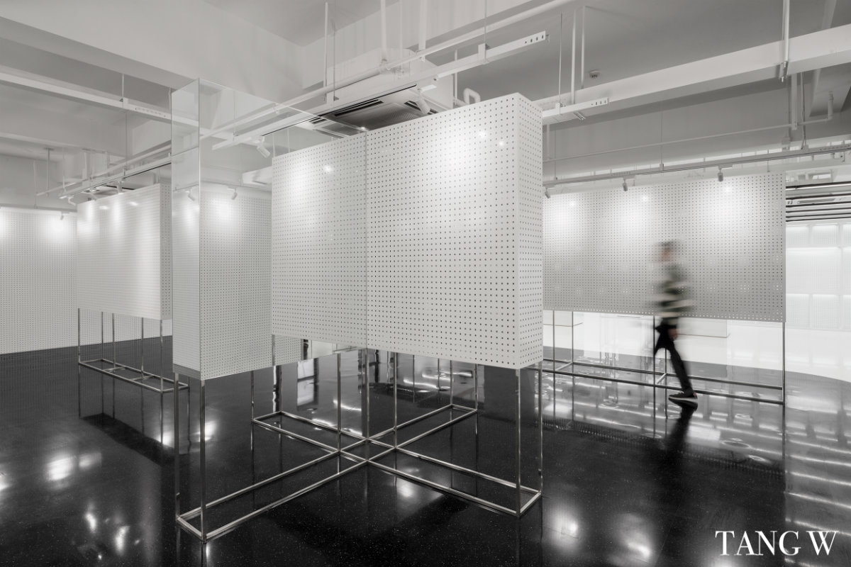 杭州禾赛光电现代展厅办公空间设计-14