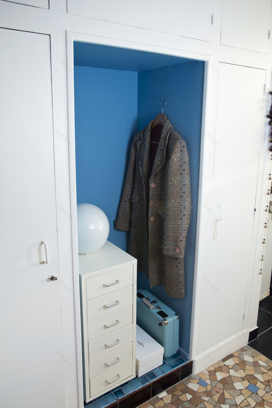 巴黎屋顶下的 38 平米小天堂 | 温馨弧形墙,打造流畅动线-1