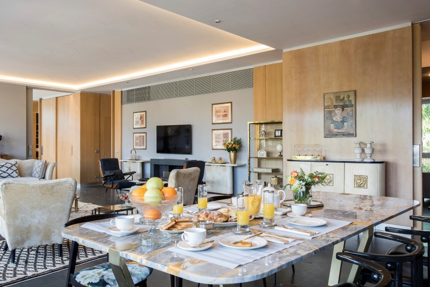 鸟语绿意中的宁静空间——罗马 Gianicolo 与 Trastevere 间 Oasi 公寓设计-12