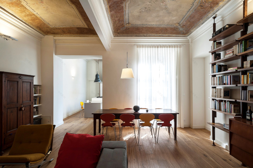 意大利托里诺历史公寓现代重生-1