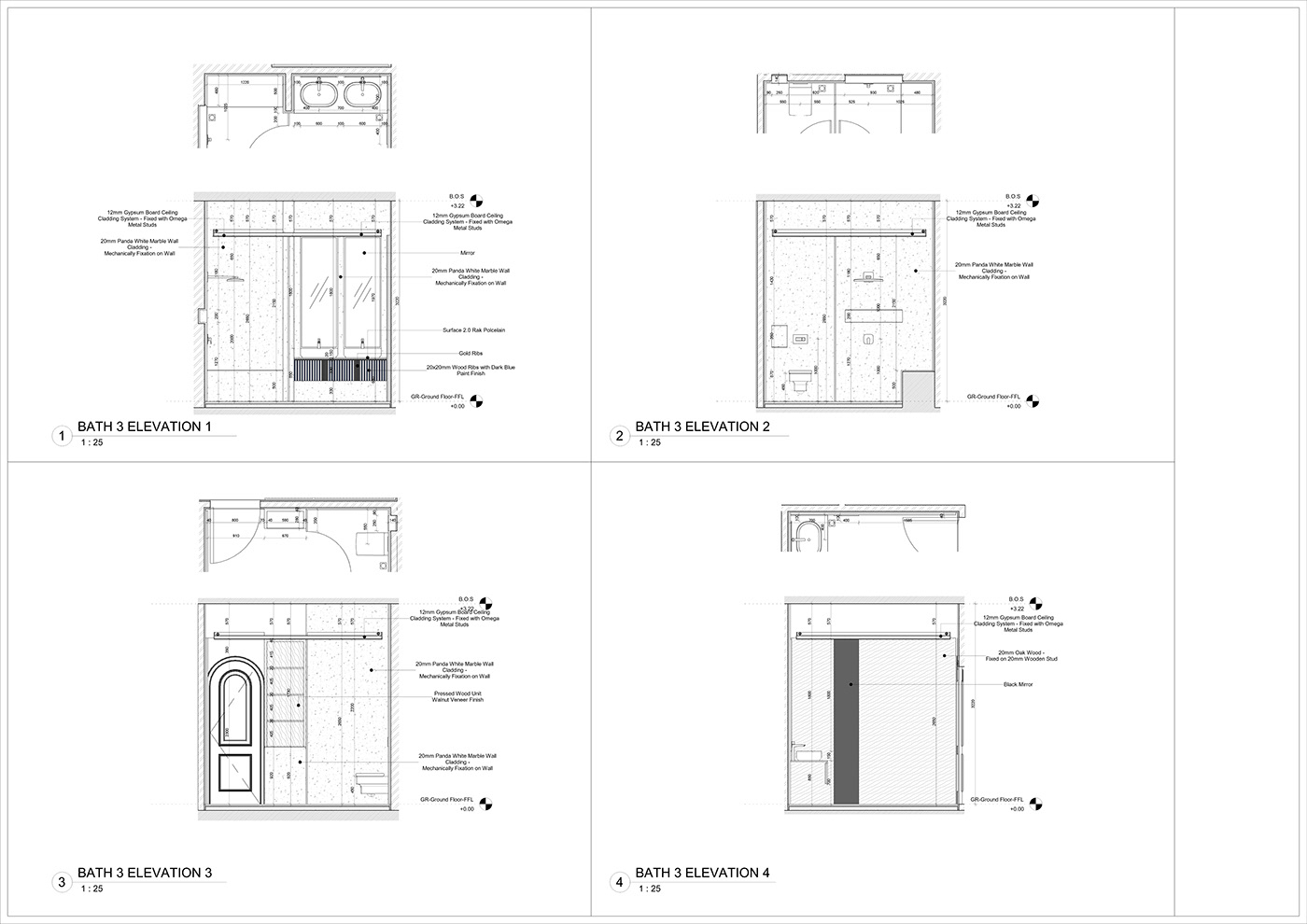 Villa ( Working Drawings ) Dubai, UAE.-7