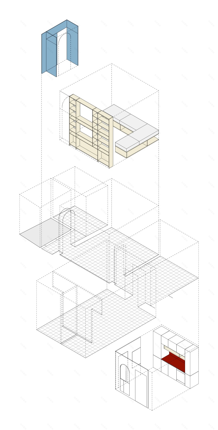 意大利 Ortigia 岛历史中心 50 平米公寓翻新-19