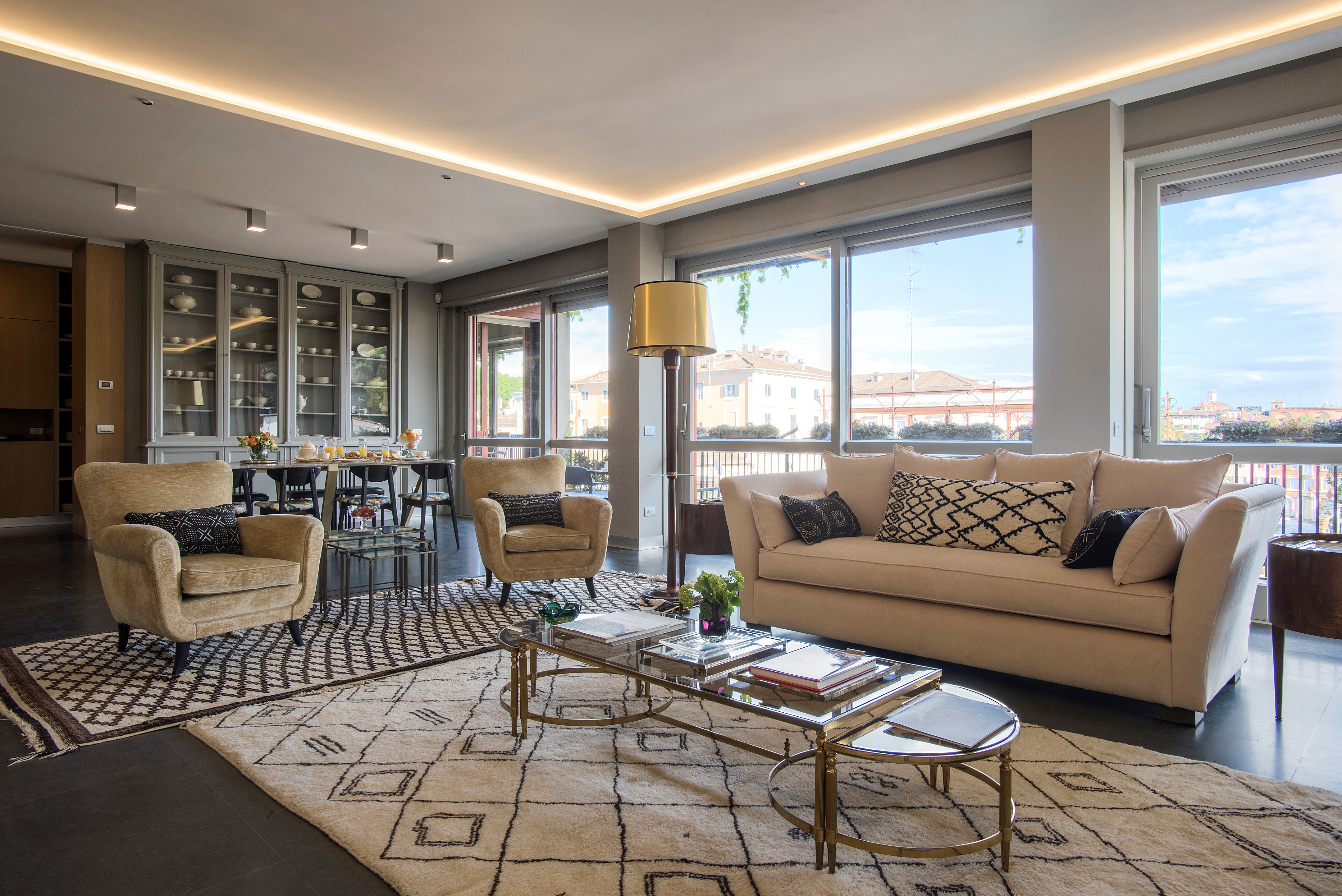 鸟语绿意中的宁静空间——罗马 Gianicolo 与 Trastevere 间 Oasi 公寓设计-5