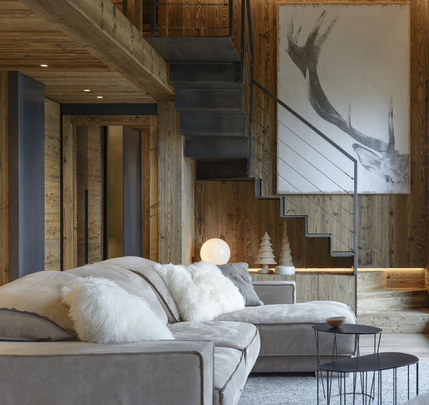 木质全景惊艳的山间度假屋-12