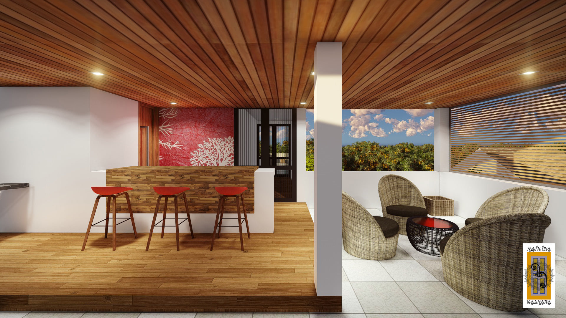 "斯里兰卡 Battaramulla 别墅 | 现代极简主义的完美体现"-41