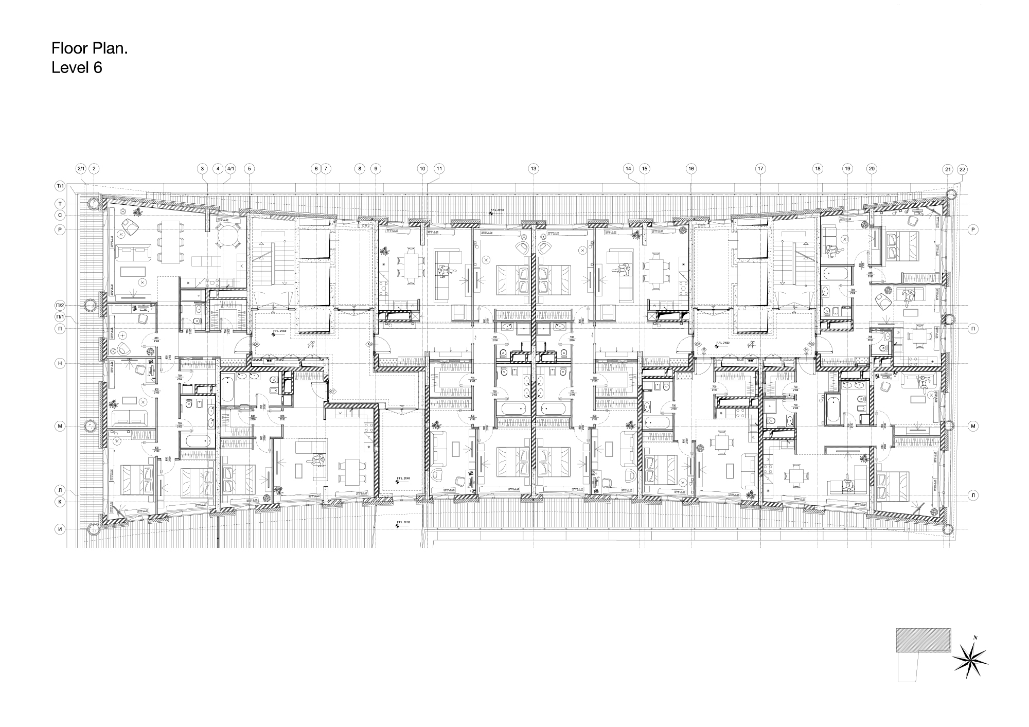 Kandinsky 公寓丨Aedas,Lundwall Architects AB-41