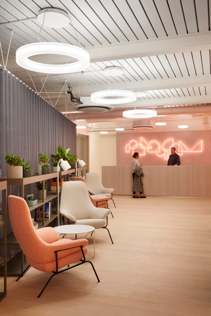 伦敦粉色 granite 大楼室内设计丨英国伦敦丨Buckley Gray Yeoman-11