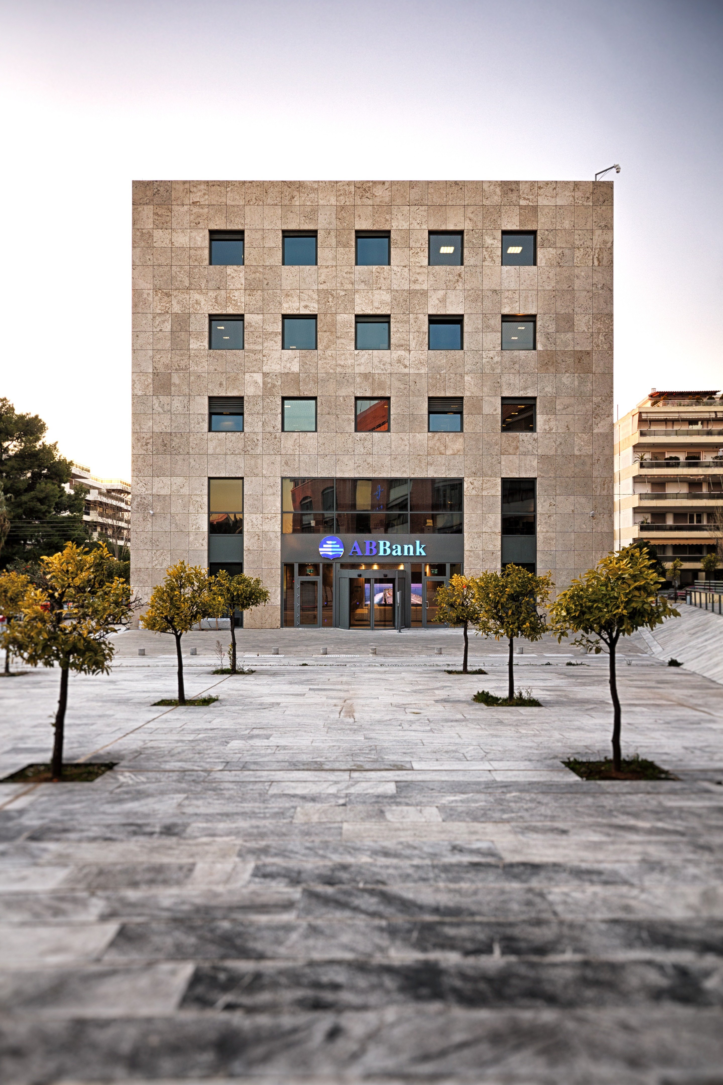 Elena Karoula丨办公建筑丨AB Bank Headquarters l Marousi-1