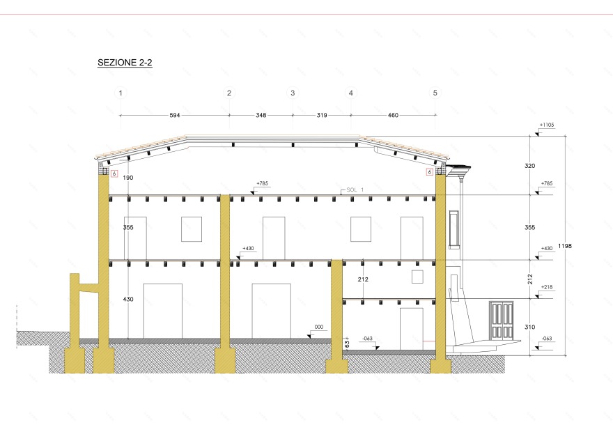 岁月沉淀的魅力——意大利 Ameglio 镇 Palazzo Imondi 建筑修复-30