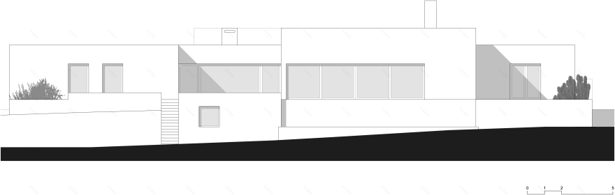葡萄牙 Grândola 别墅 | 空/满情境创造,多 courtyard 设计-32
