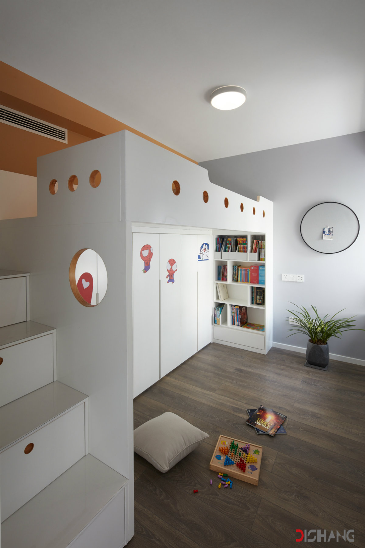 温馨家园，160平现代风纵享悠然-15