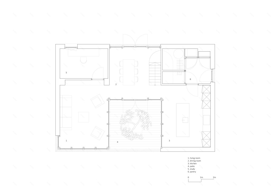 荷兰绿色邻里中的多彩庭院别墅丨荷兰鹿特丹丨studio AAAN-16